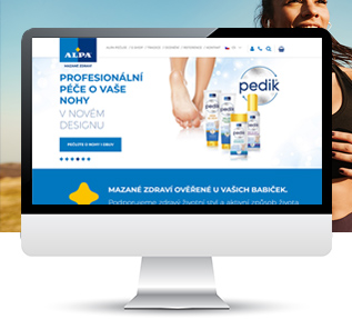 ALPA - e-shop pro tradičn&iacute; českou značku s napojen&iacute;m na ERP HELIOS