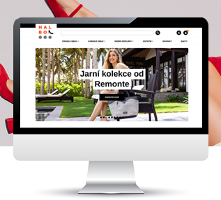 HALBO - E-shop s obuv&iacute; a m&oacute;dn&iacute;mi doplňky napojen&yacute; na ERP WinFAS