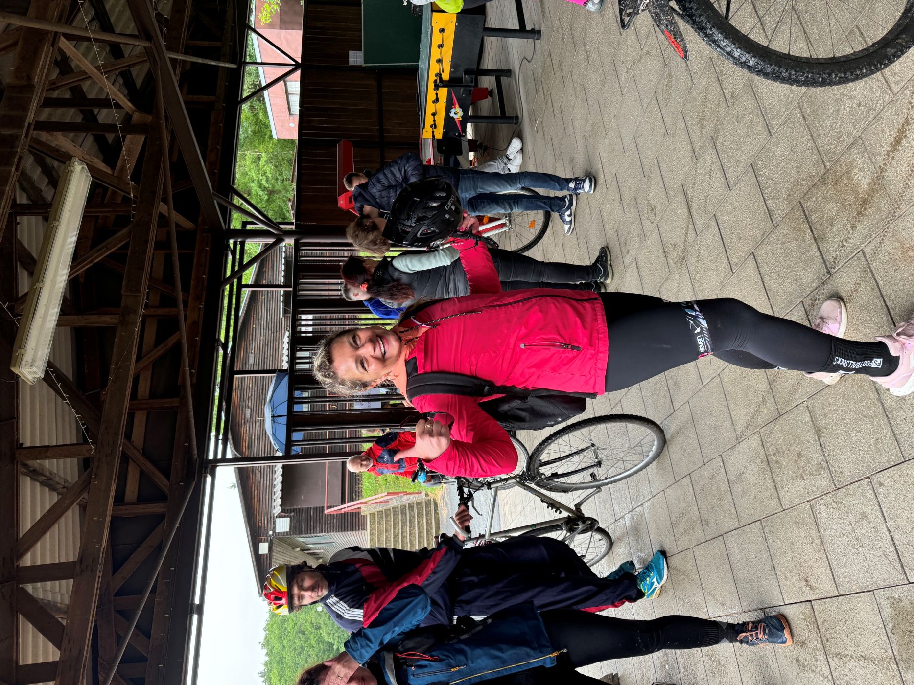 Dojezd cyklistu do cile